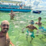 Full Taylor Family on Sandbar Tour with Marathon Mermaid Cruises Florida Keys 1