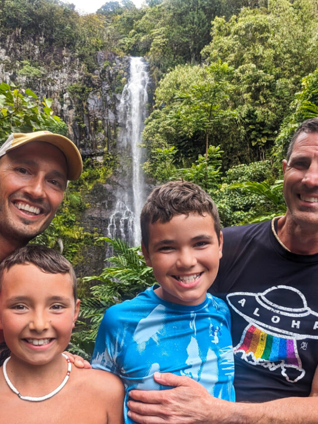 Full Taylor at Wailua Fall on Road to Hana Maui Hawaii 1
