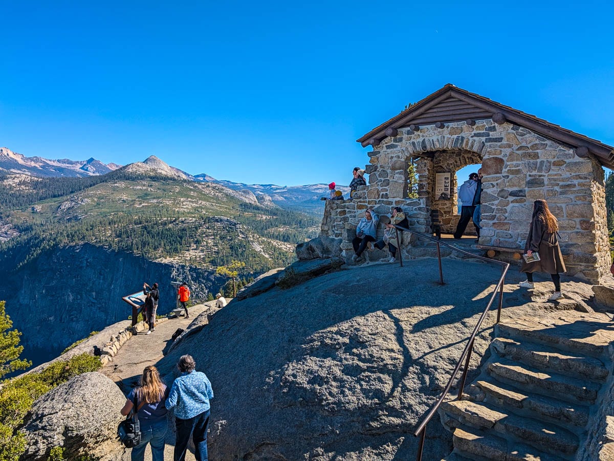 Geology Hut at Glacier Point in Yosemite National Park California 1