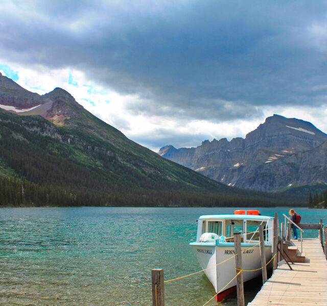 Glacier Boat Company tour on Swiftcurrent Lake Many Glacier National Park 7