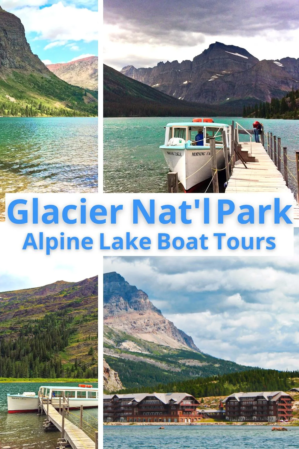 Boat tours in Glacier National Park, Montana are a great way to both get a unique view of the mountains, but also to have a more accessible experience. How to plan, book and prep for a tour on Glacier's lakes.