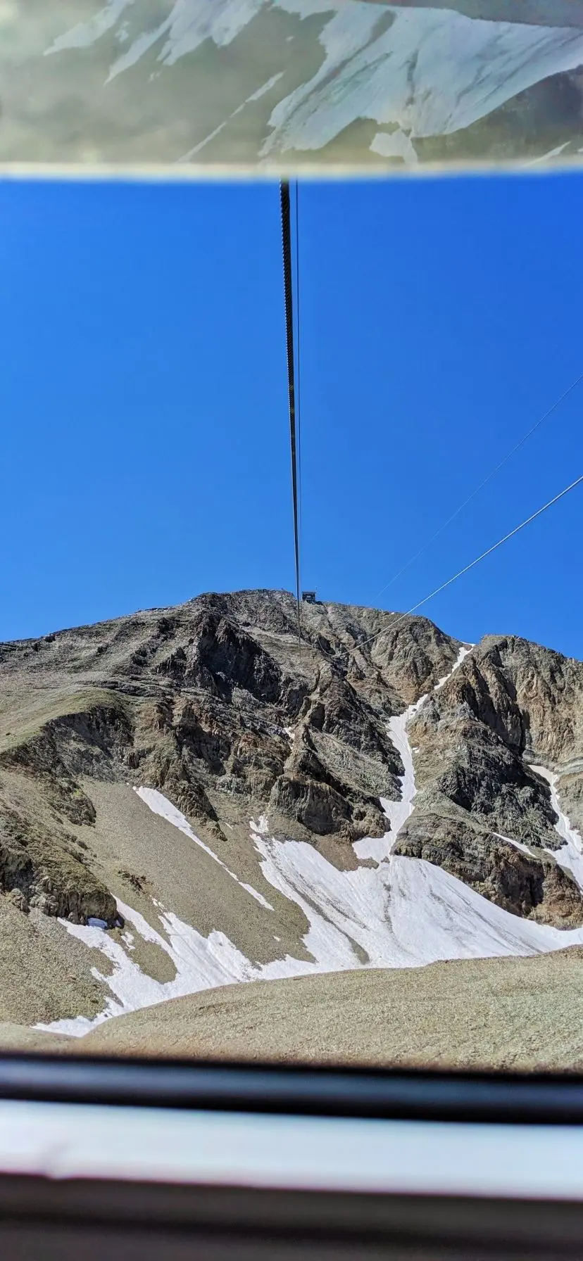 Gondola Cable Car to Top of Lone Mountain Big Sky Resort Montana