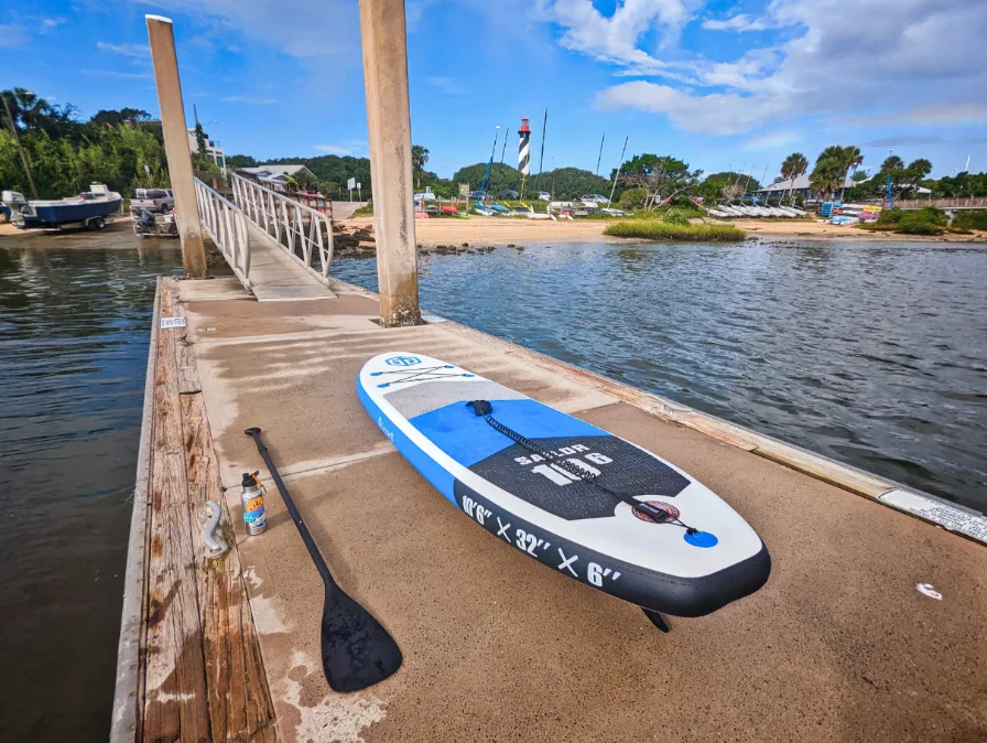 Goosehill Sailor Inflatable SUP at St Augustine Lighthouse 2