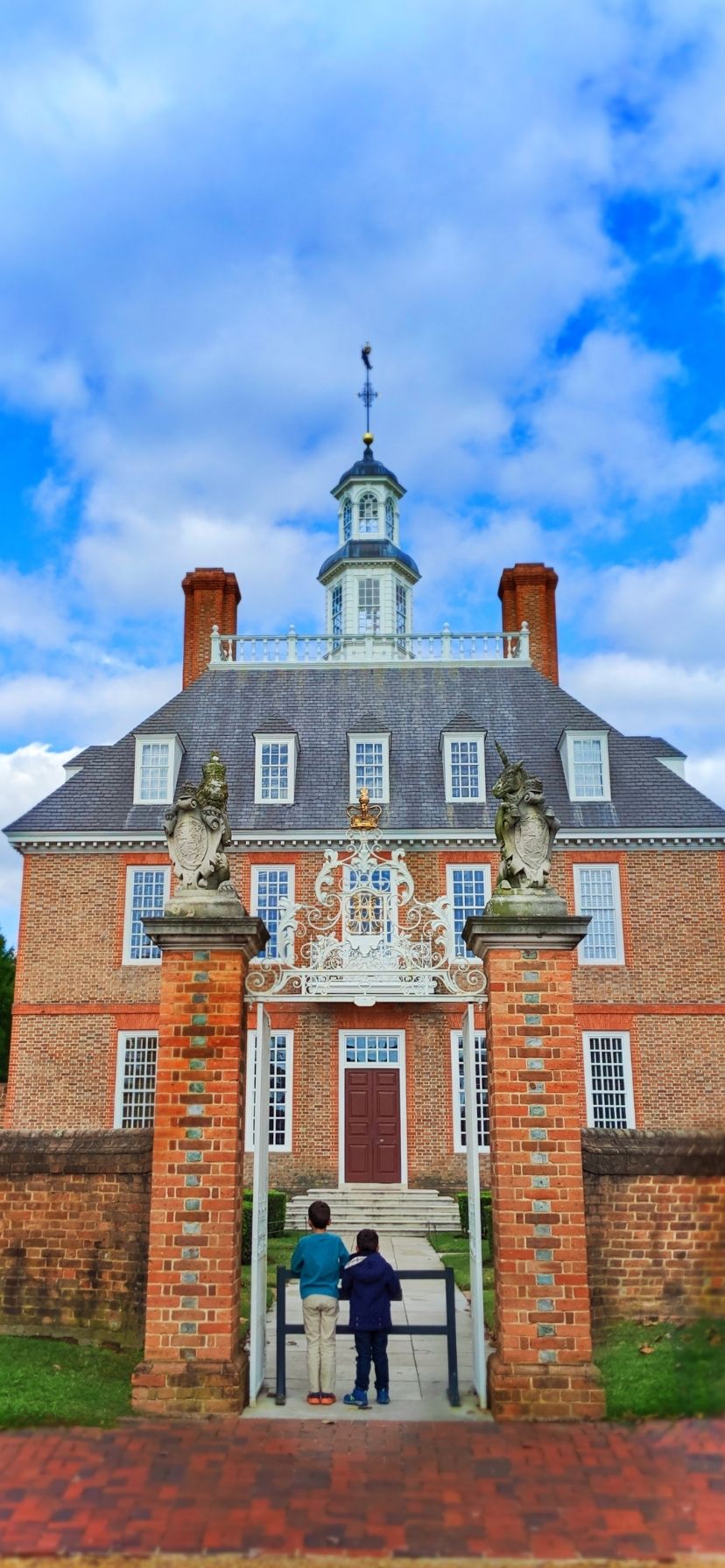 Governors Mansion at Colonial Williamsburg Historic Virginia
