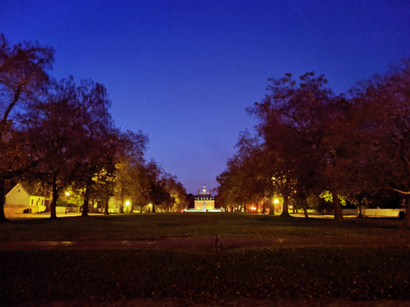 Governors Palace at Night Colonial Williamsburg Virginia 4