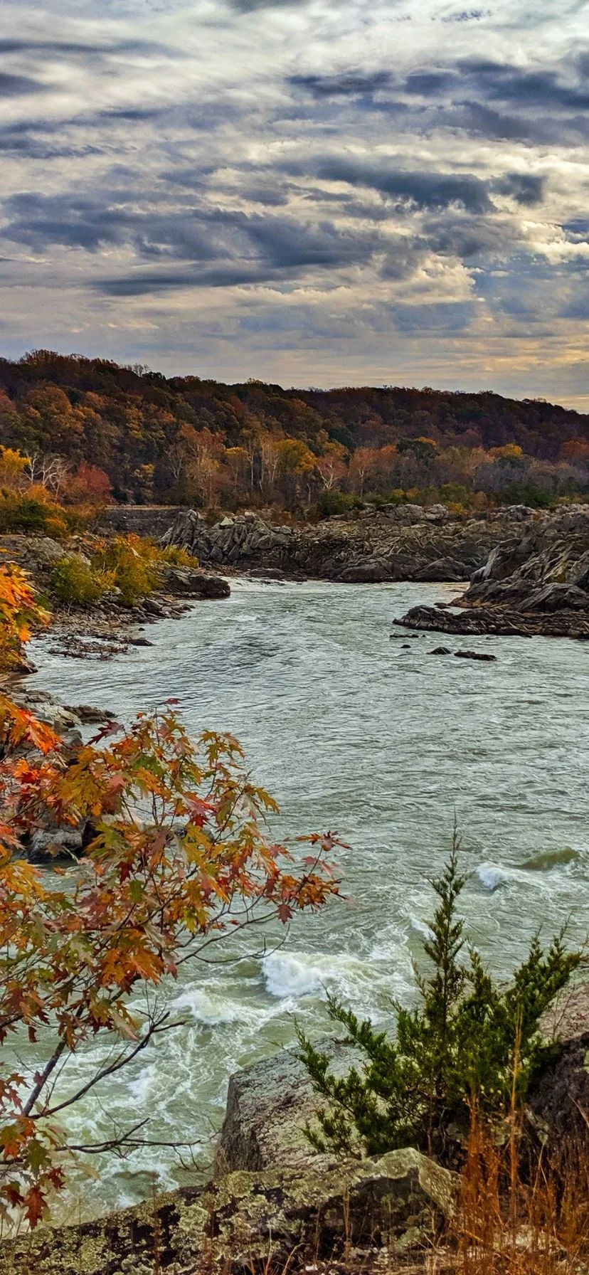 Great Falls NPS Potomac River Virginia Road Trip