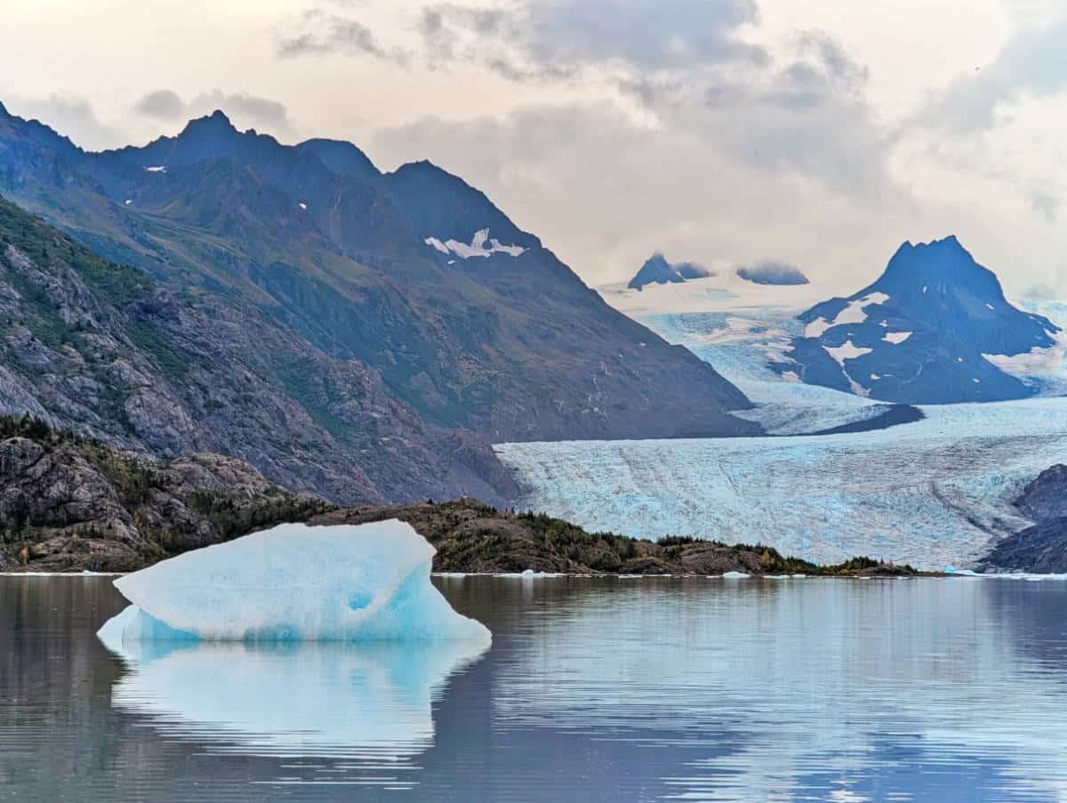 Grewingk Glacier Lake from Homer Alaska