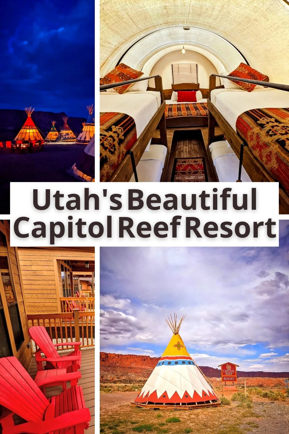 The Capitol Reef Resort at the edge of Capitol Reef National Park is one of the most unique properties we've seen. Located in the center of the state, this Utah glamping resort is fun with kids, or perfect for an adults-only National Park trip.
