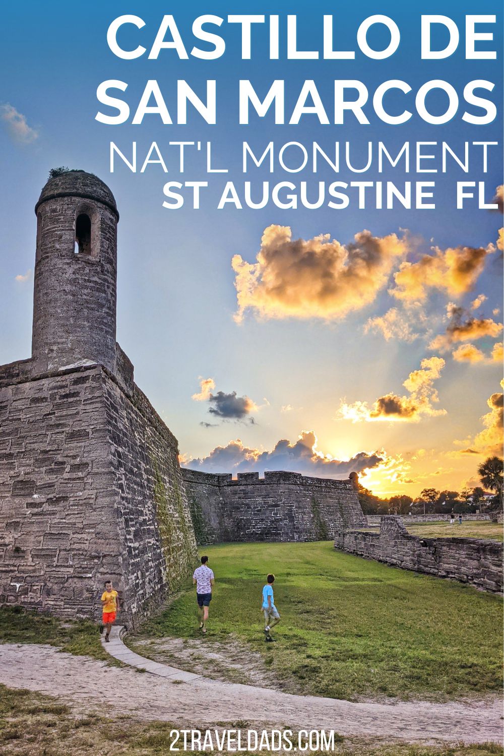 Castillo de San Marcos National Monument is the perfect blend of fun, history, beauty and a must-visit on your Florida trip. See why this Spanish fort is one of the best things to do in St Augustine, the nation's oldest city.