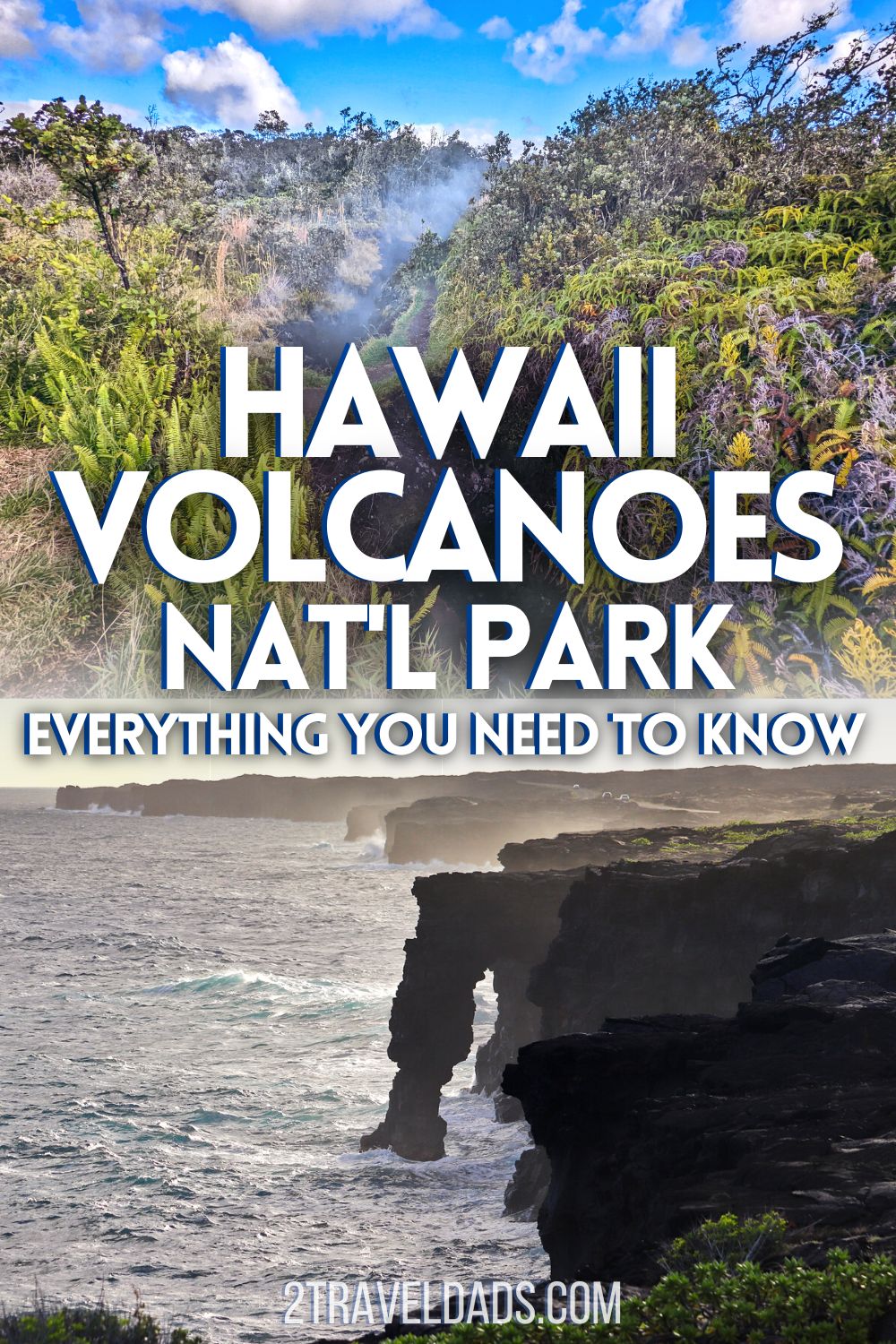 Hawaii Volcanoes National Park is a very unique place to visit with many things to do. From hiking in lava tubes to watching the glowing, hot lava flowing through the dark, these are our top tips for visiting Hawaii Volcanoes NPS and having an unforgettable time on the Big Island.