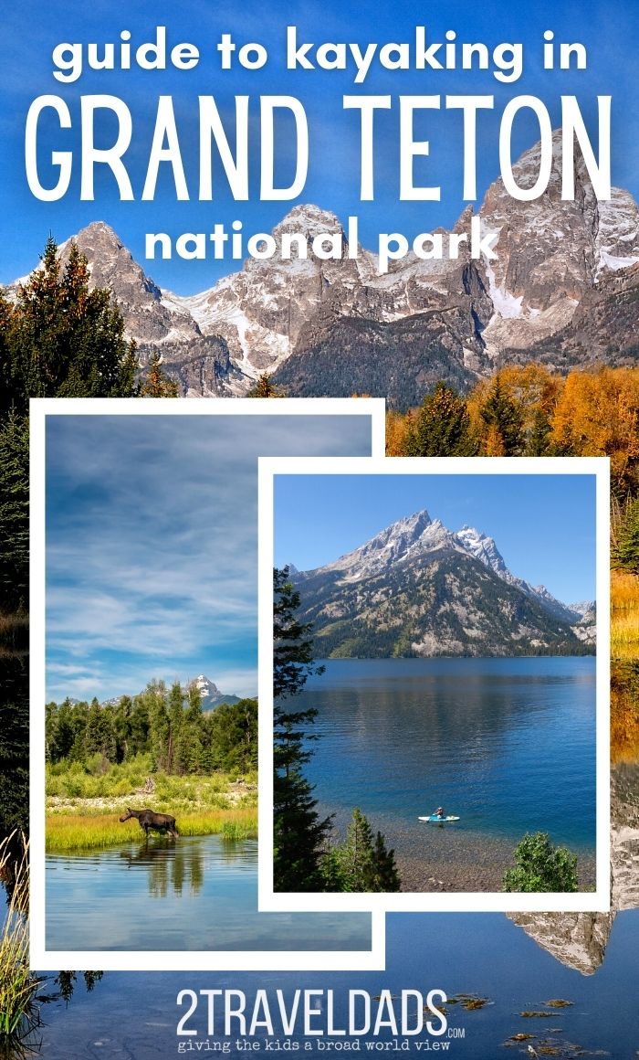 Kayaking in Grand Teton National Park is epic, with views from Jenny Lake, the Snake River and more. Guide to where to kayak in the Tetons and wildlife viewing in this rugged Wyoming National Park.