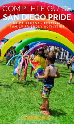 The San Diego Pride Festival and Parade are family friendly and welcoming to all. Complete information for Pride parade, 5k run, and festival details.