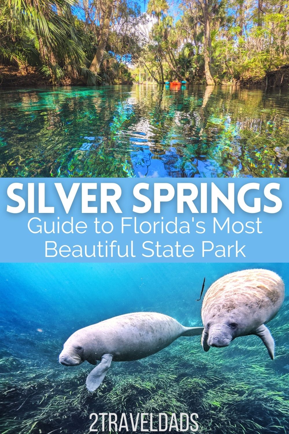 Silver Springs State Park is one of the prettiest places in Florida, and perhaps the best state park. Guide to manatees, kayaking, trails, glass bottom boats and visiting Silver Springs.