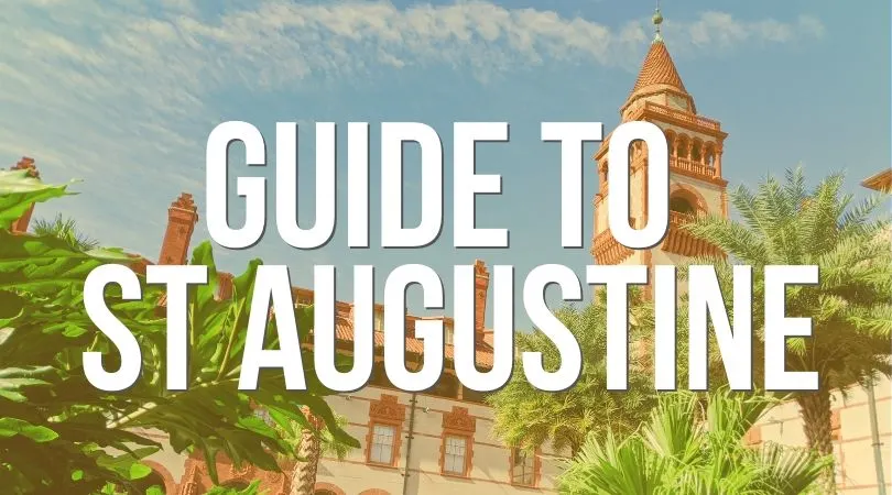St Augustine, FL is both full of history and the best beaches in Florida. From wildlife viewing to things to do at night, this is the guide to everything you need to know about Saint Augustine, the oldest city in the USA. #Florida #vacation #travel