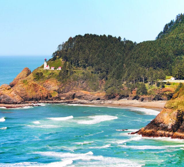 Haceta Head Lighthouse Florence Oregon Coast 2