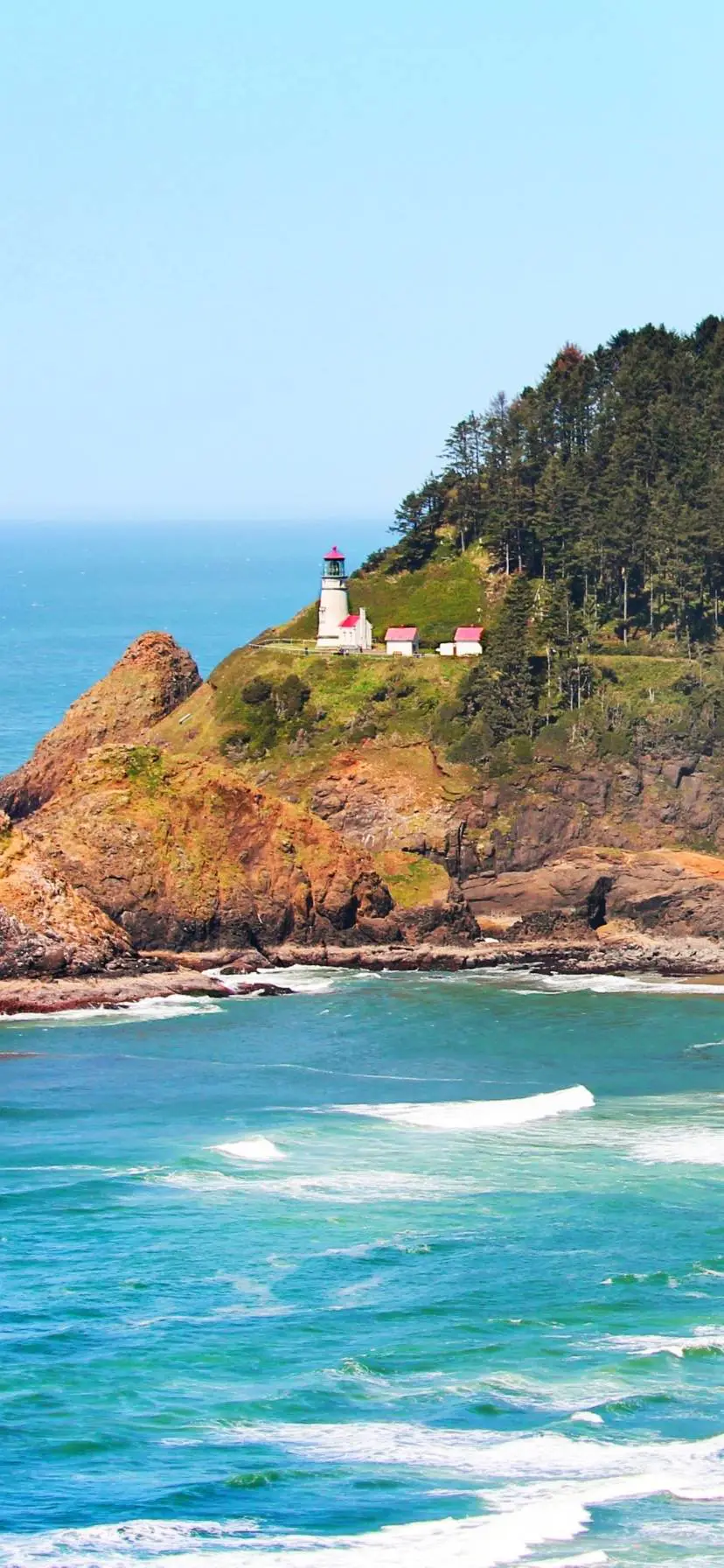 Haceta Head Lighthouse Oregon Coast Road Trip