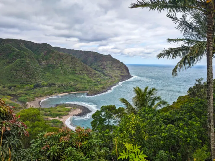 Halawa Beach on North Shore of Molokai Hawaii 1