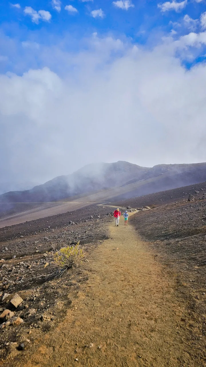 Hiking in Haleakala National Park