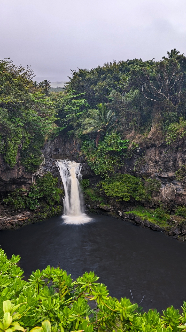 Waterfall at Haleakala National Park