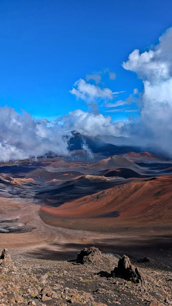 Crater in Haleakala National Park