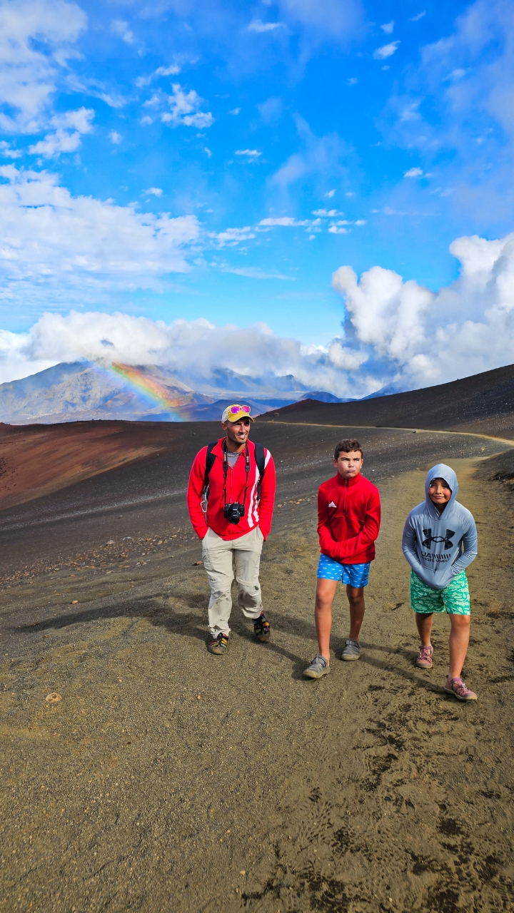 Family Hiking in Haleakala National Park