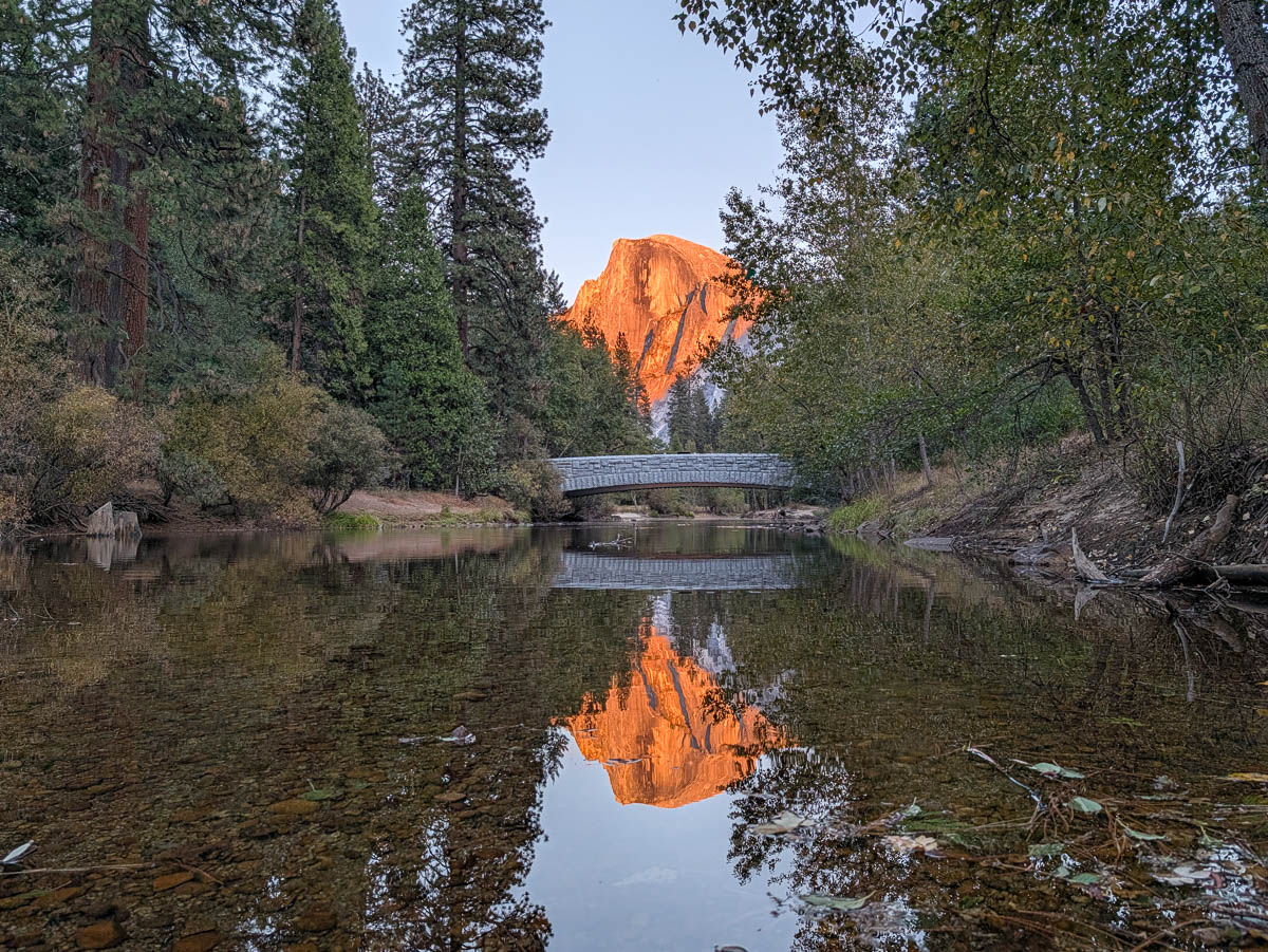 Half Dome at Sunset in Yosemite Valley Yosemite National Park California 5