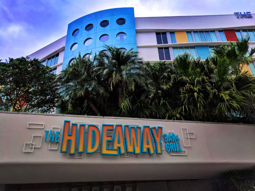 Hideaway restaurant at Universal Cabana Bay Resort Orlando Florida 1