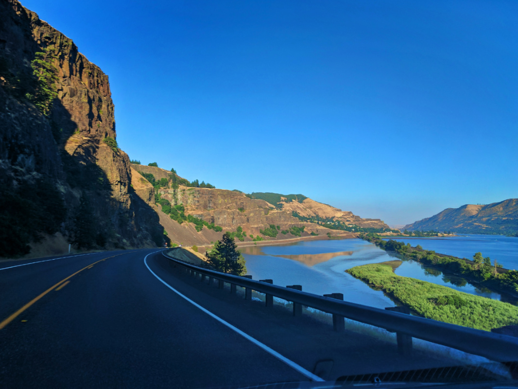 Highway 14 East Columbia River Gorge 12