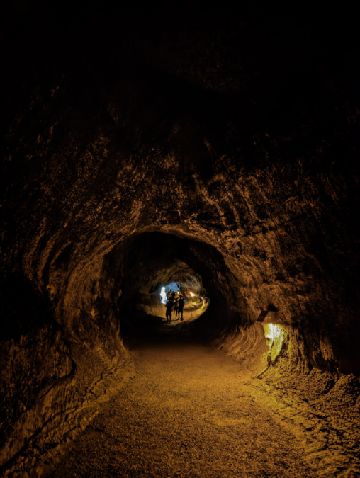 Hiking at Thurston Lava Tube Hike Hawaii Volcanoes National Park 2