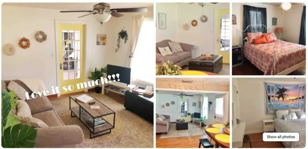 Hilltop Cottage Jax AirbNB 2020