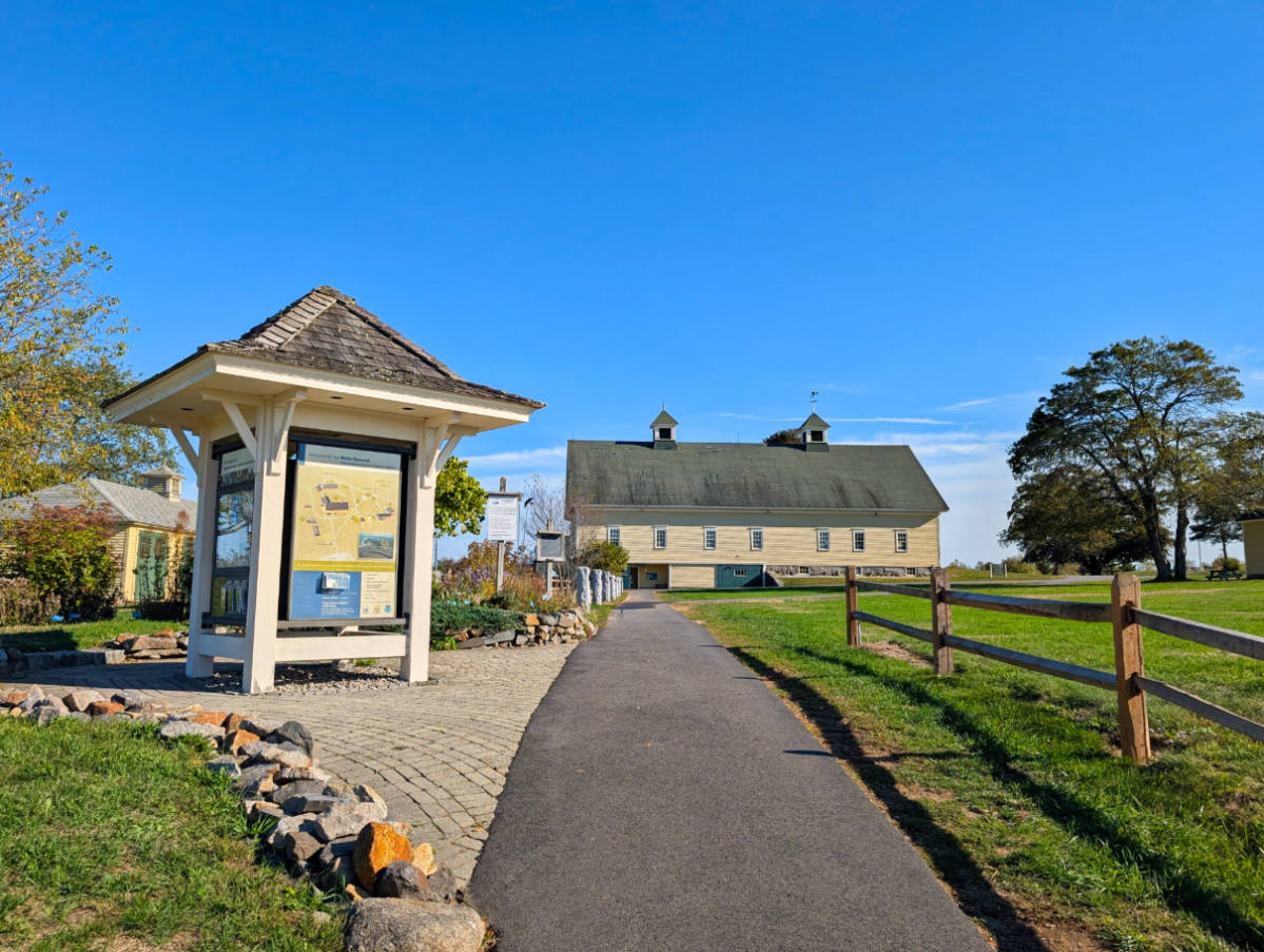 Historic Barn at Wells National Estuarine Research Reserve Kennebunkport Maine 2