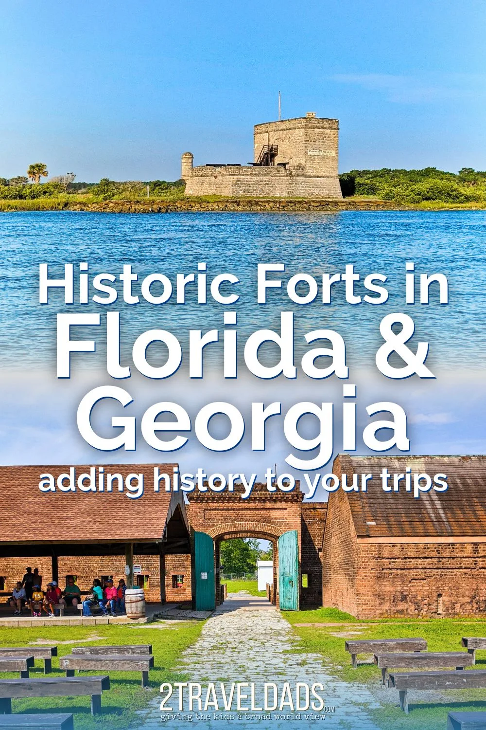 Historic forts in Florida and Georgia are great additions to any sort of trip you're planning. From learning about the Civil War to visiting Spanish fortresses, this is a great way to bring learning into your travels.