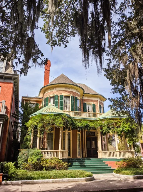 Historic Home in Victorian District at Forsyth Park Savannah Georgia 1