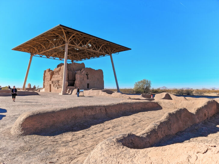 Visiting Casa Grande National Monument -Ancient Ruins an Arizona Birdwatching