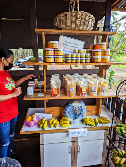 Honey Stand at Buzz Farms South Point Big Island Hawaii 1