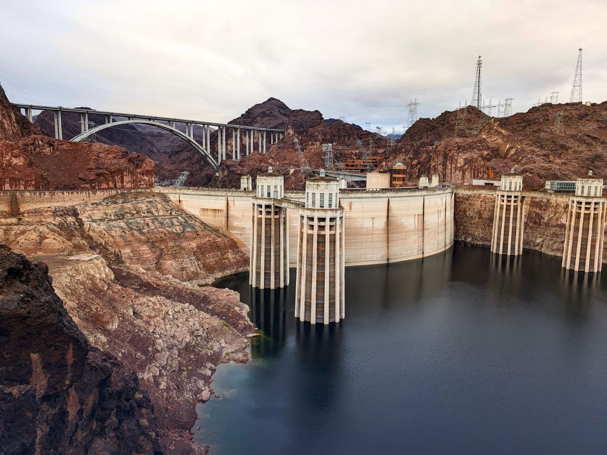 Hoover Dam on Max Vegas Road Trip Arizona Side 1