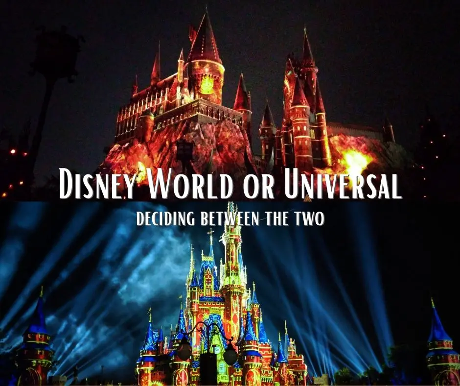 Not sure if you should choose Disney World or Universal Orlando? Thrill rides, family friendly options, dining, and overall costs broken down to help decide between Disney and Universal.