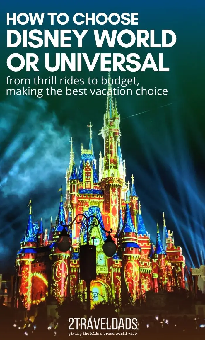 Not sure if you should choose Disney World or Universal Orlando? Thrill rides, family friendly options, dining, and overall costs broken down to help decide between Disney and Universal.