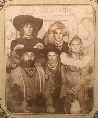 Old West Family Photo, 1990s - courtesy of Jayson Hart