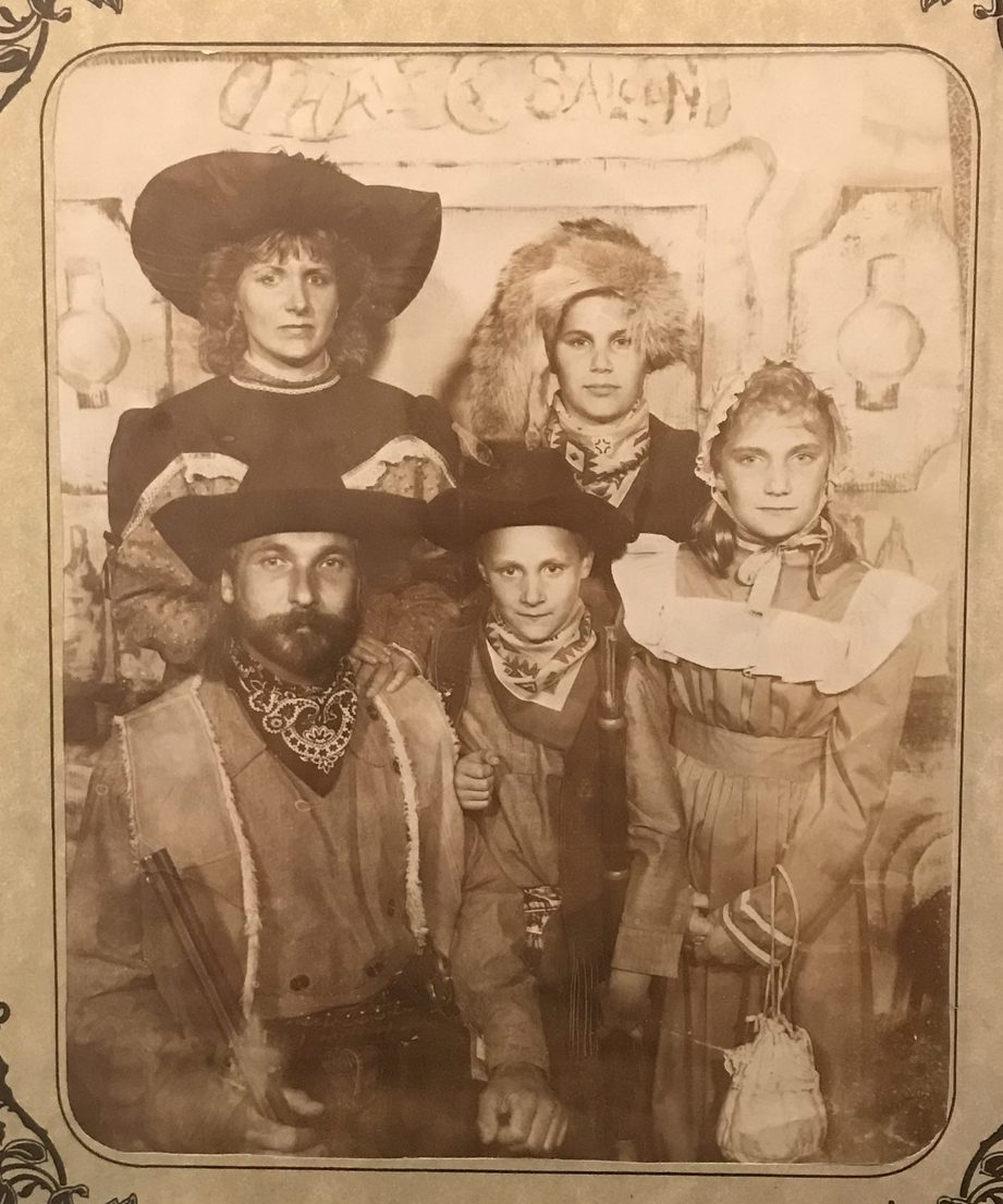 Old West Family Photo, 1990s - courtesy of Jayson Hart
