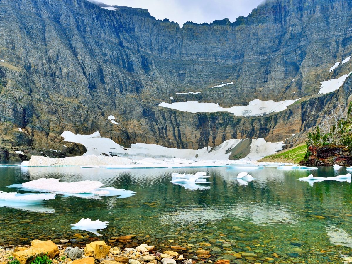 Iceberg Lake in Glacier National Park - 2TravelDads