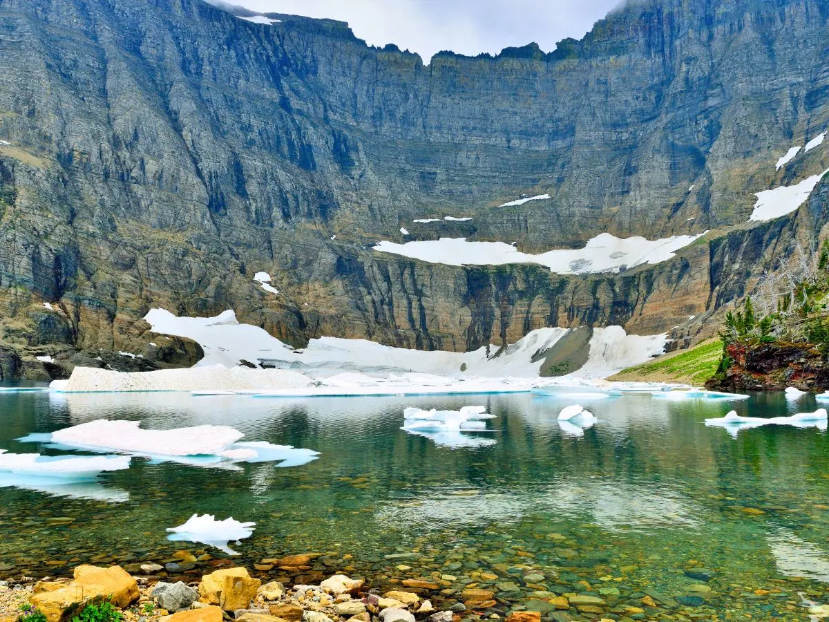 Iceberg Lake in Glacier National Park