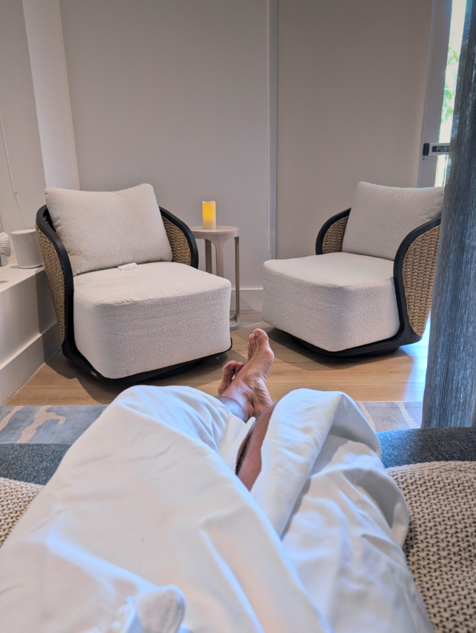 Indoor Relaxation Space at Ocean Spa at Faro Blanco Resort Marathon Florida Keys 2