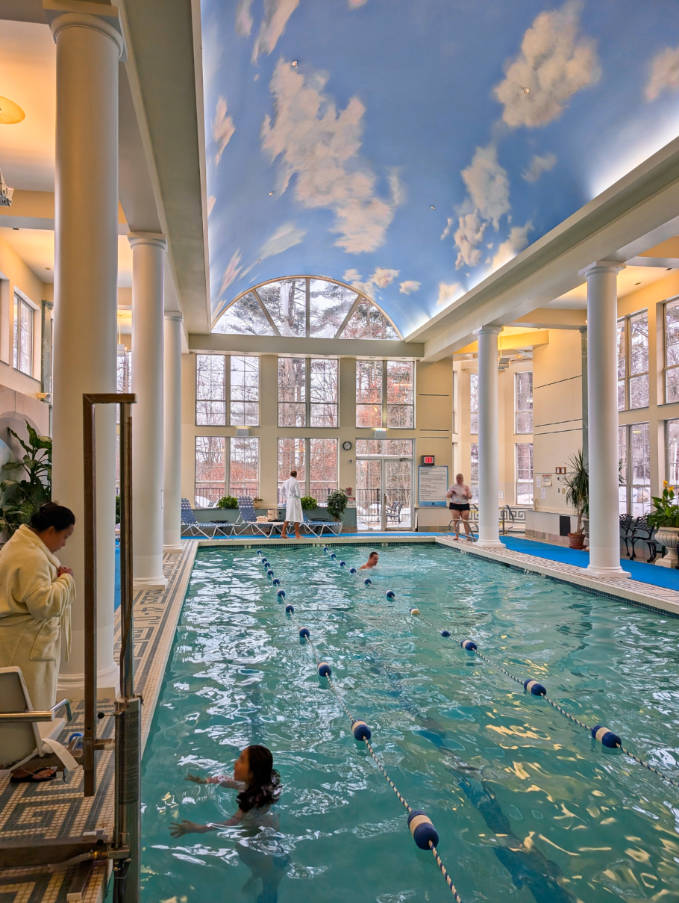 Indoor Swimming Pool at Senator Spa at Senator Inn and Spa Augusta Maine 1
