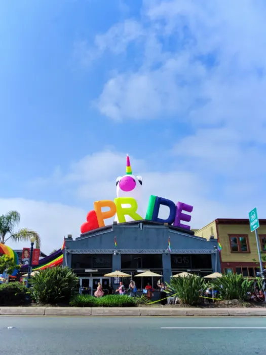 Inflatable Pride Unicorn at San Diego Pride Parade 2019 1