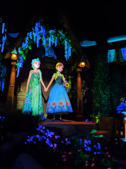 Inside Frozen Ride in Norway Pavilion in Epcot Disney World Florida 1