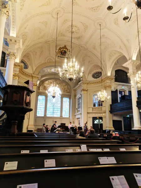 Inside St Martin in the Fields London UK 2