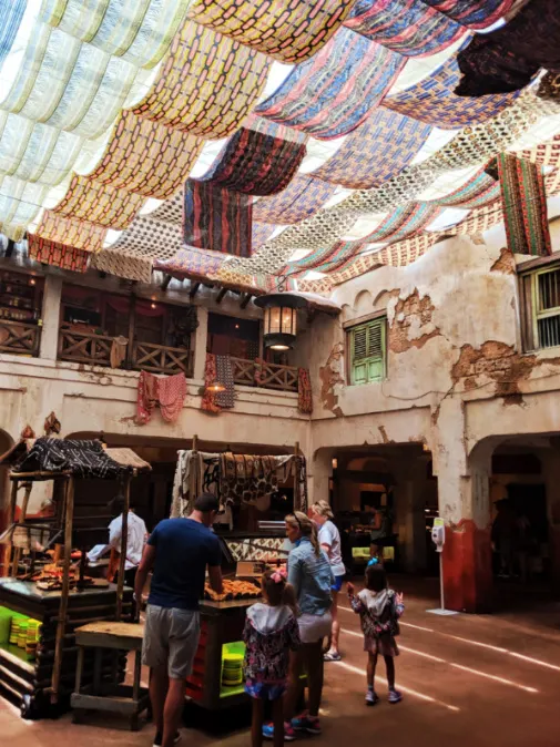 Interior at Tusker House in Africa Disneys Animal Kingdom Disney World Orlando Florida 2