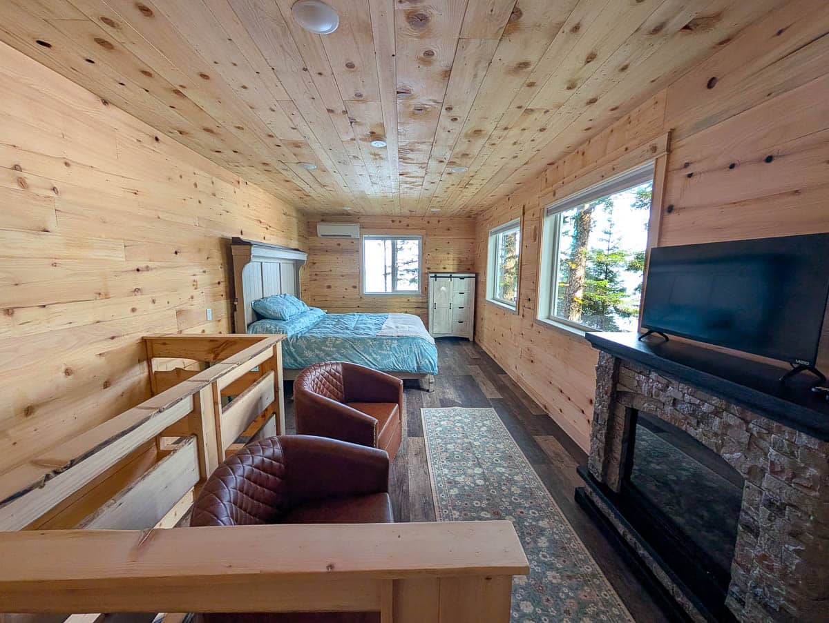 Interior of Cabin at Friends by the Ocean Lodge in Chiniak Kodiak Alaska 2-2