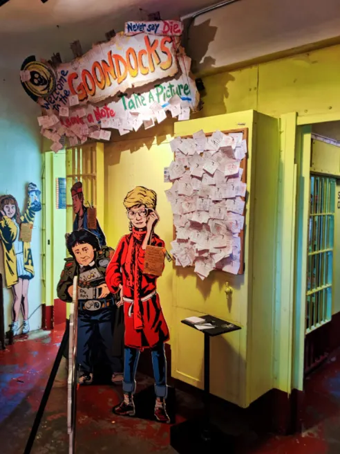 Interior of Clatsop County Jail Goonies Oregon Film Museum Astoria Oregon 2